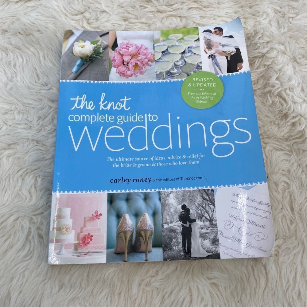 The Knot Complete Wedding Guide Book Soft Cover.